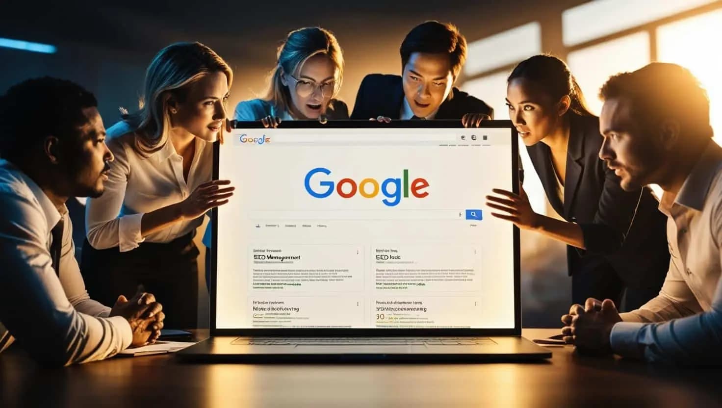 SEO Yönetimi — hizmet tanıtım görseli