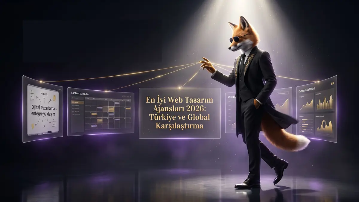 En İyi Web Tasarım Ajansları 2026: Türkiye ve Global Karşılaştırma