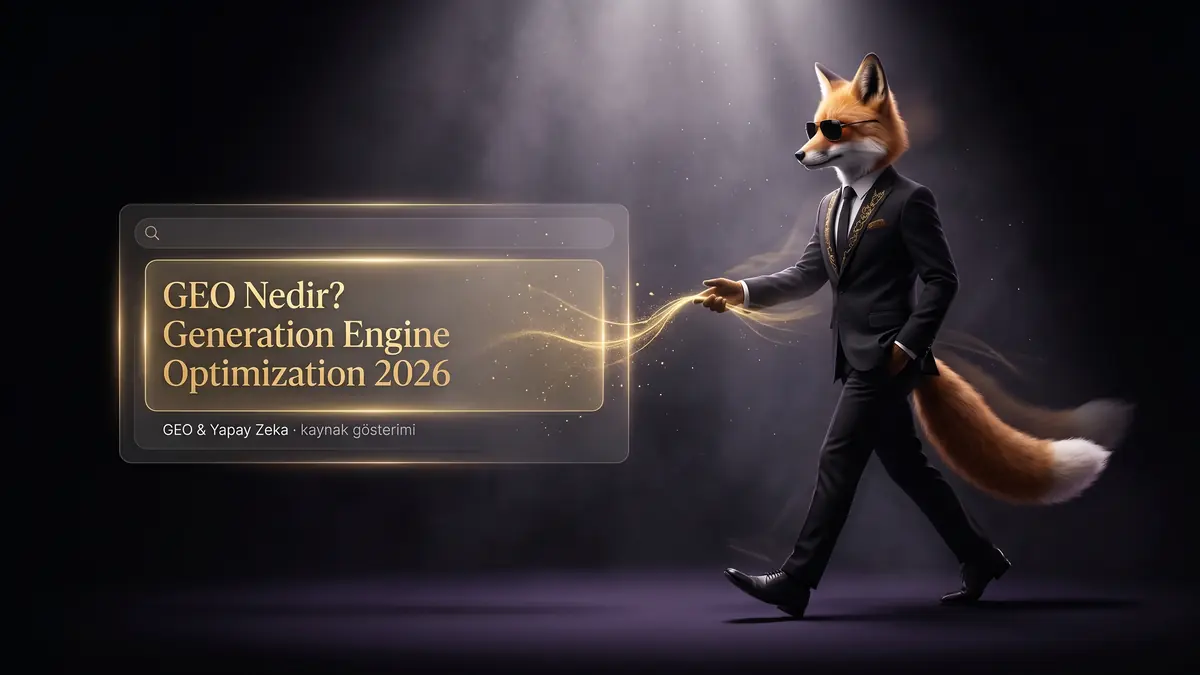 GEO Nedir? Generative Engine Optimization 2026