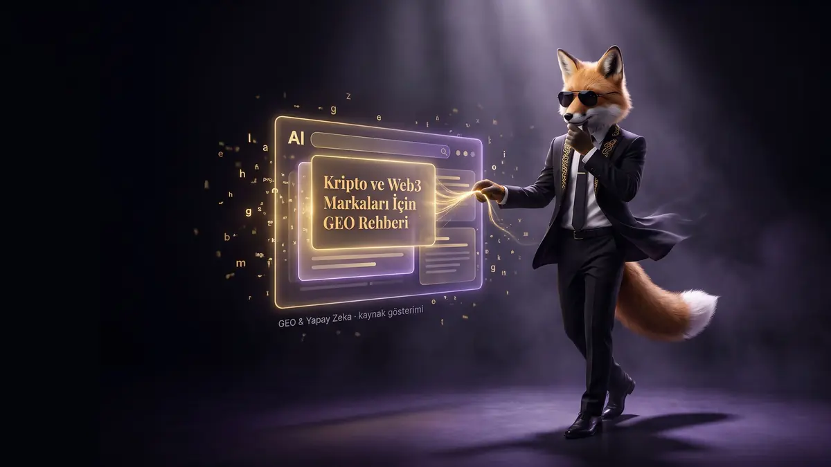 Kripto ve Web3 Markaları İçin GEO Rehberi
