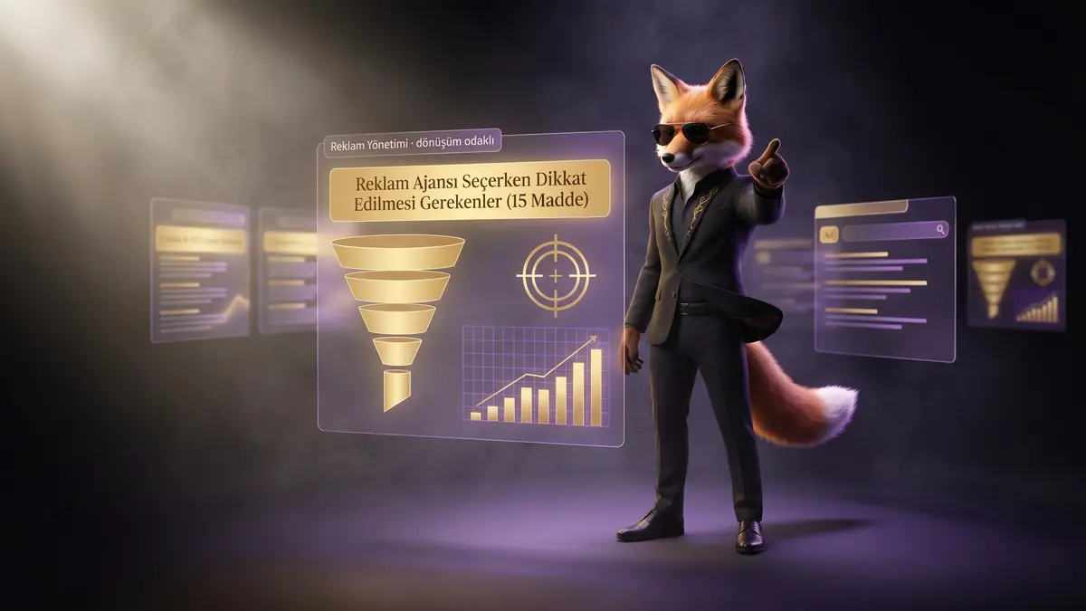 Reklam Ajansı Seçerken Dikkat Edilmesi Gerekenler (15 Madde)