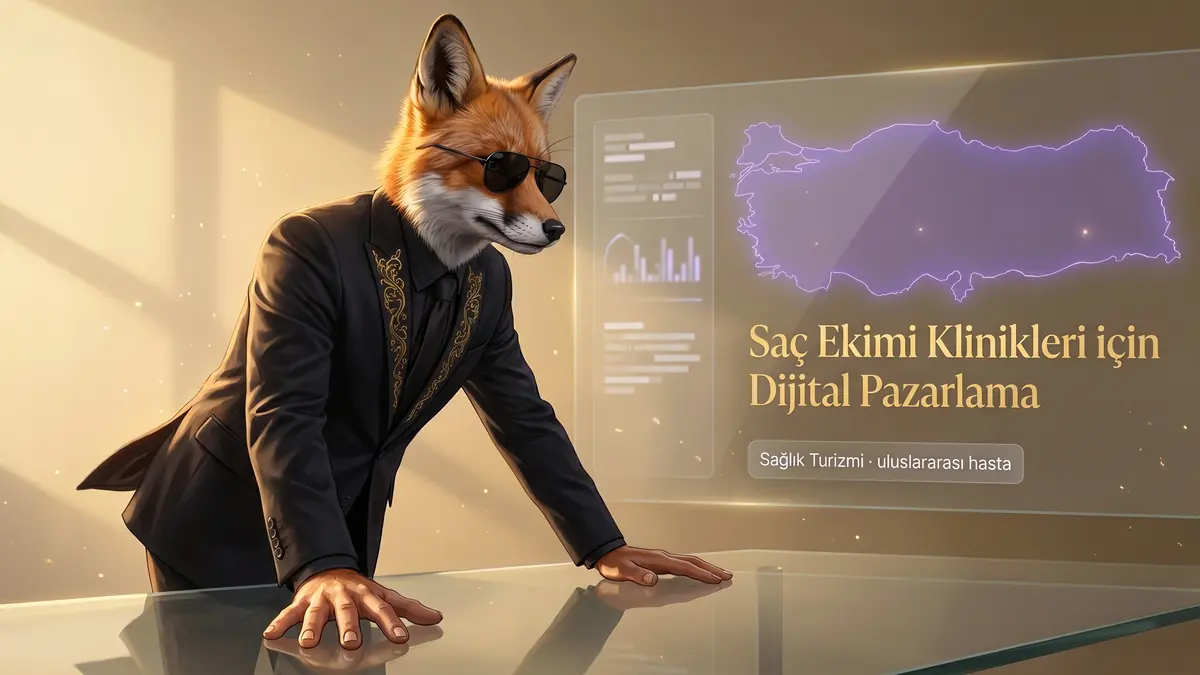 Saç Ekimi Klinikleri için Dijital Pazarlama