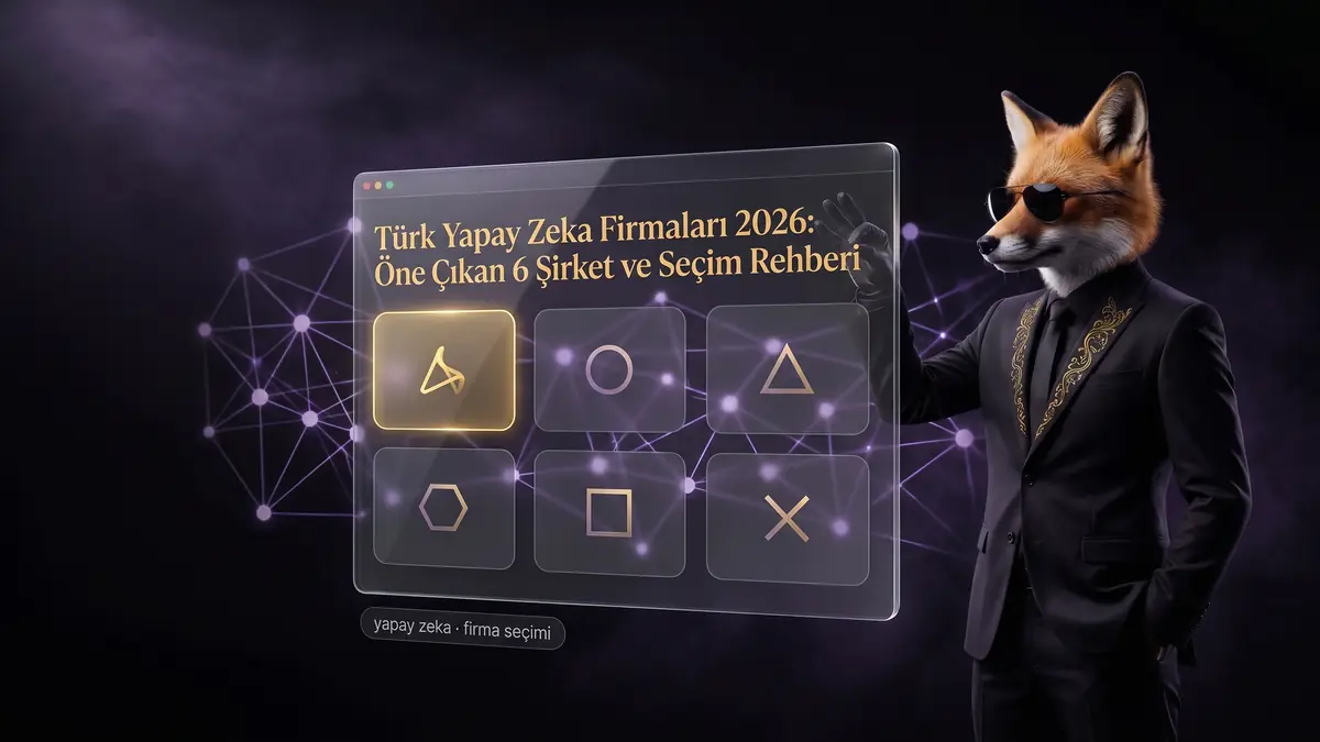 Türk Yapay Zeka Firmaları 2026: Öne Çıkan 6 Şirket ve Seçim Rehberi